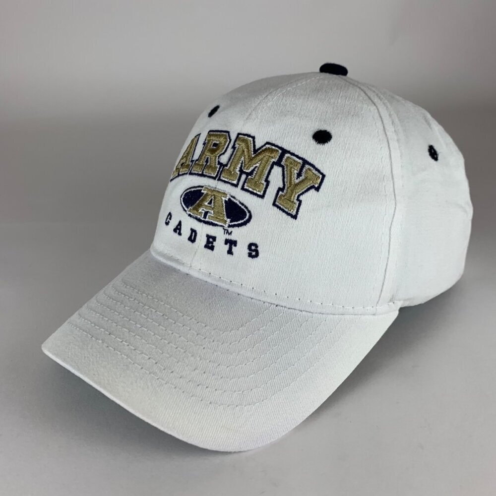Army Cadets Vintage White Zephyr Strapback Adjustable Hat